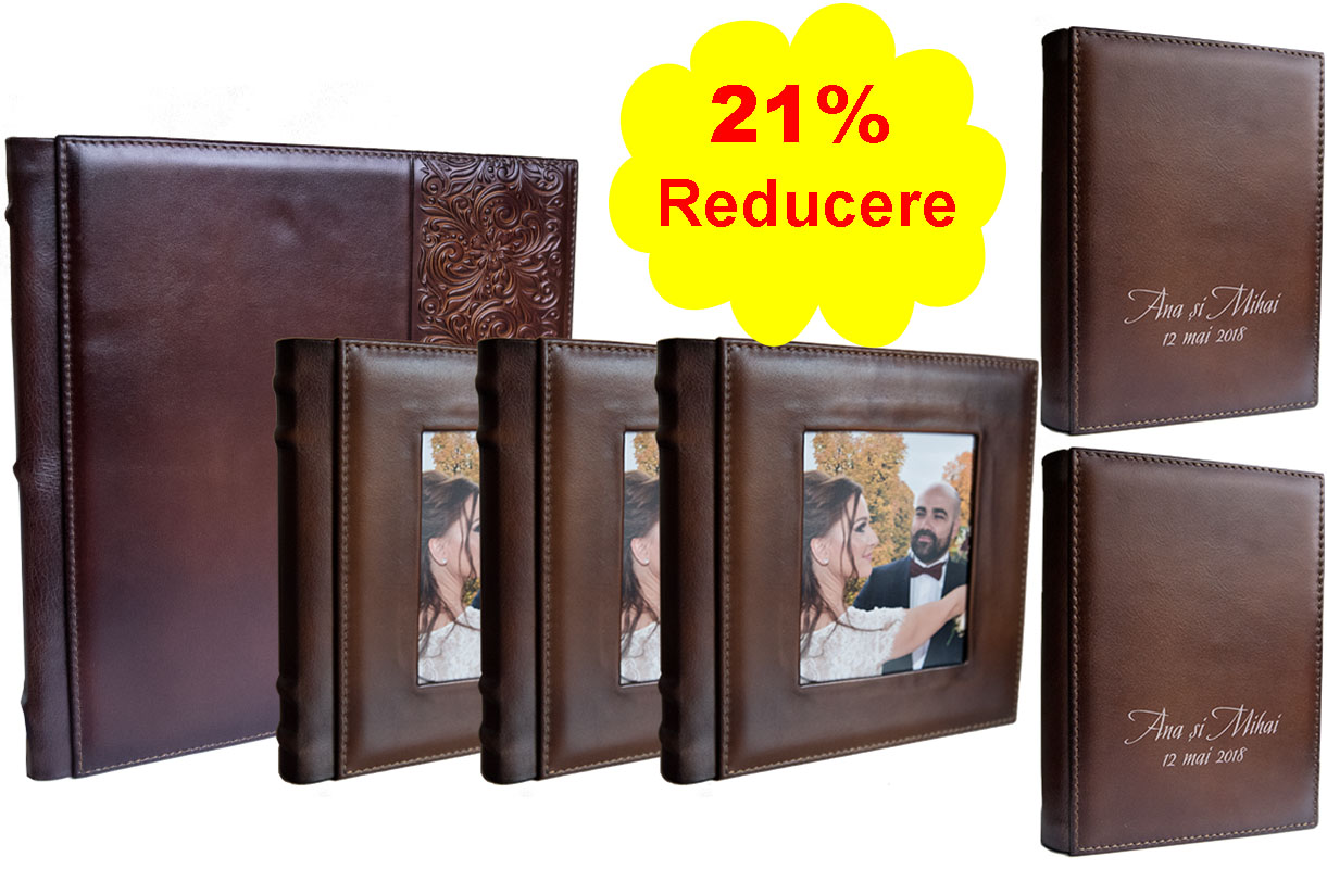 Pachet Albume FotoCarte Unicat (5) - Colectia LUX