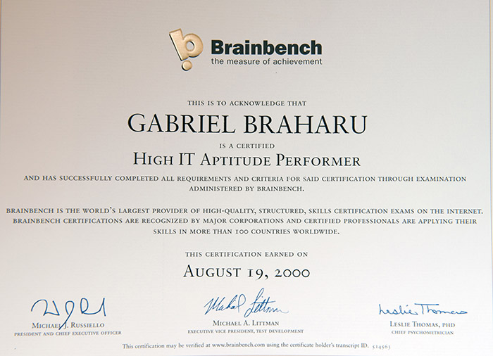 certificari